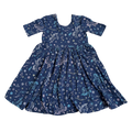 Girls hanna Andersson navy Dress size 6
