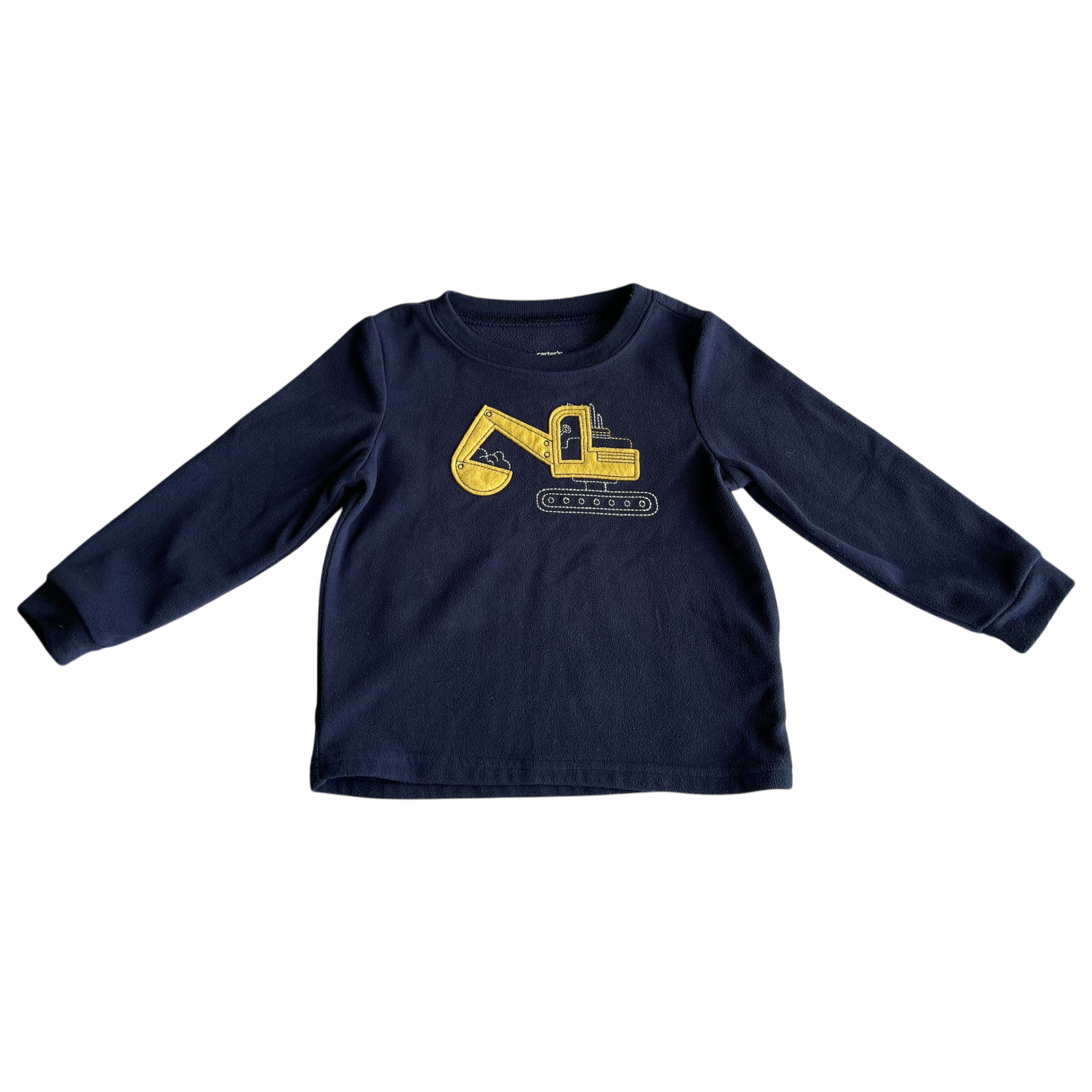 Sweatshirt , brand: carter’s , boys, navy , size 3 , 100% polyester