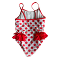 Girls Disney red and white Swimsuit size 3