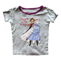Girls Carter Disney frozen gray T-shirt size 4