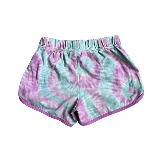 Girls  wonder nation light blue with purple  Short  size 7