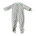 Unisex carter’s gray and white onesie size 6 months
