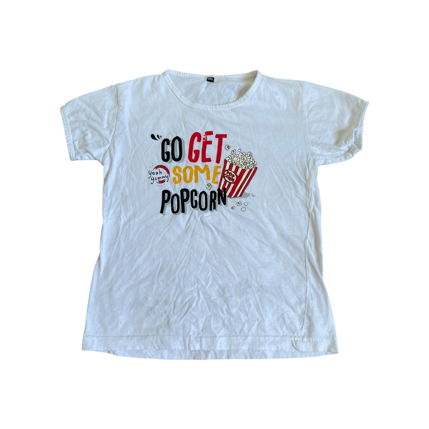 Boys unknown white T-shirt size 8