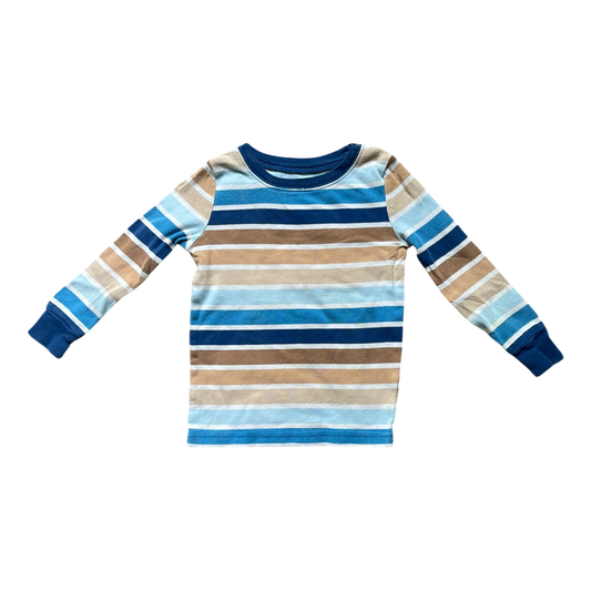 Boys old navy blue cream and white T-shirt size 3