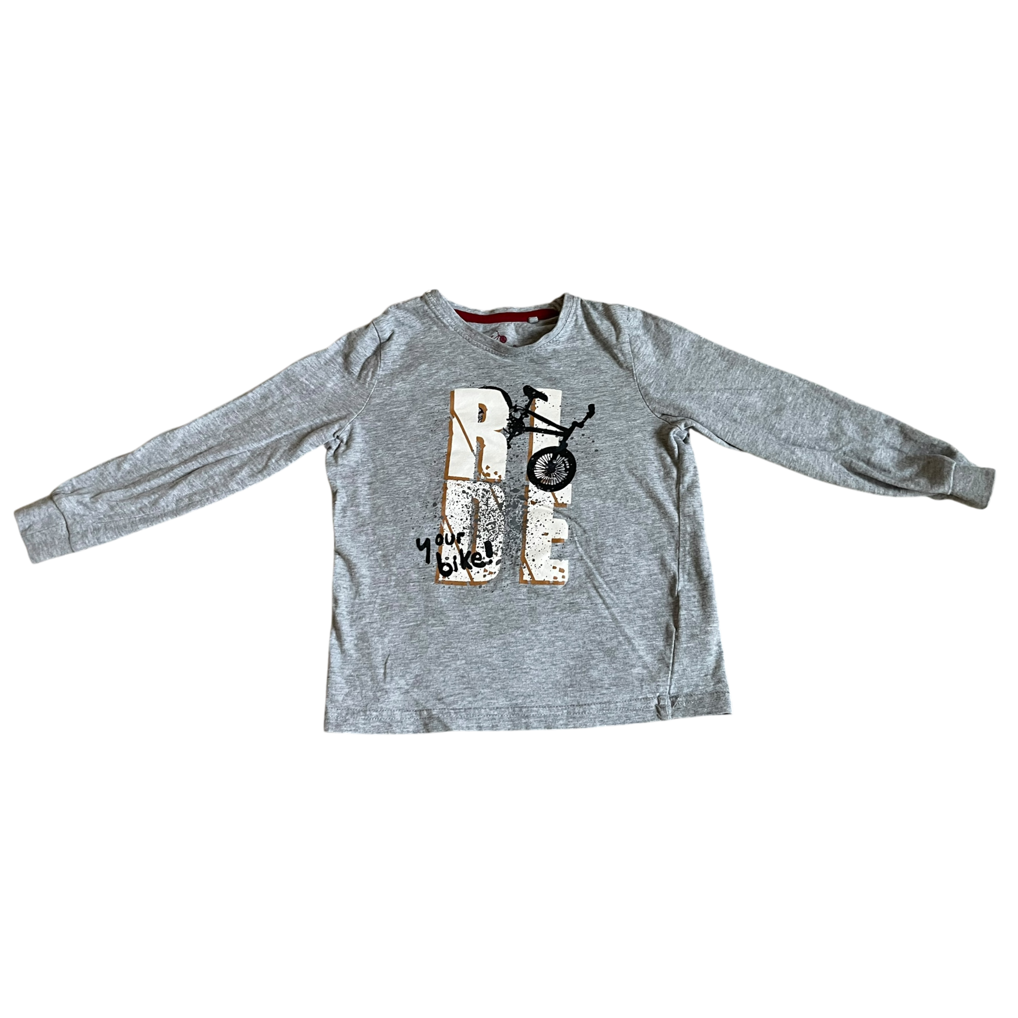 Boys Lupilu gray T-shirt size 4