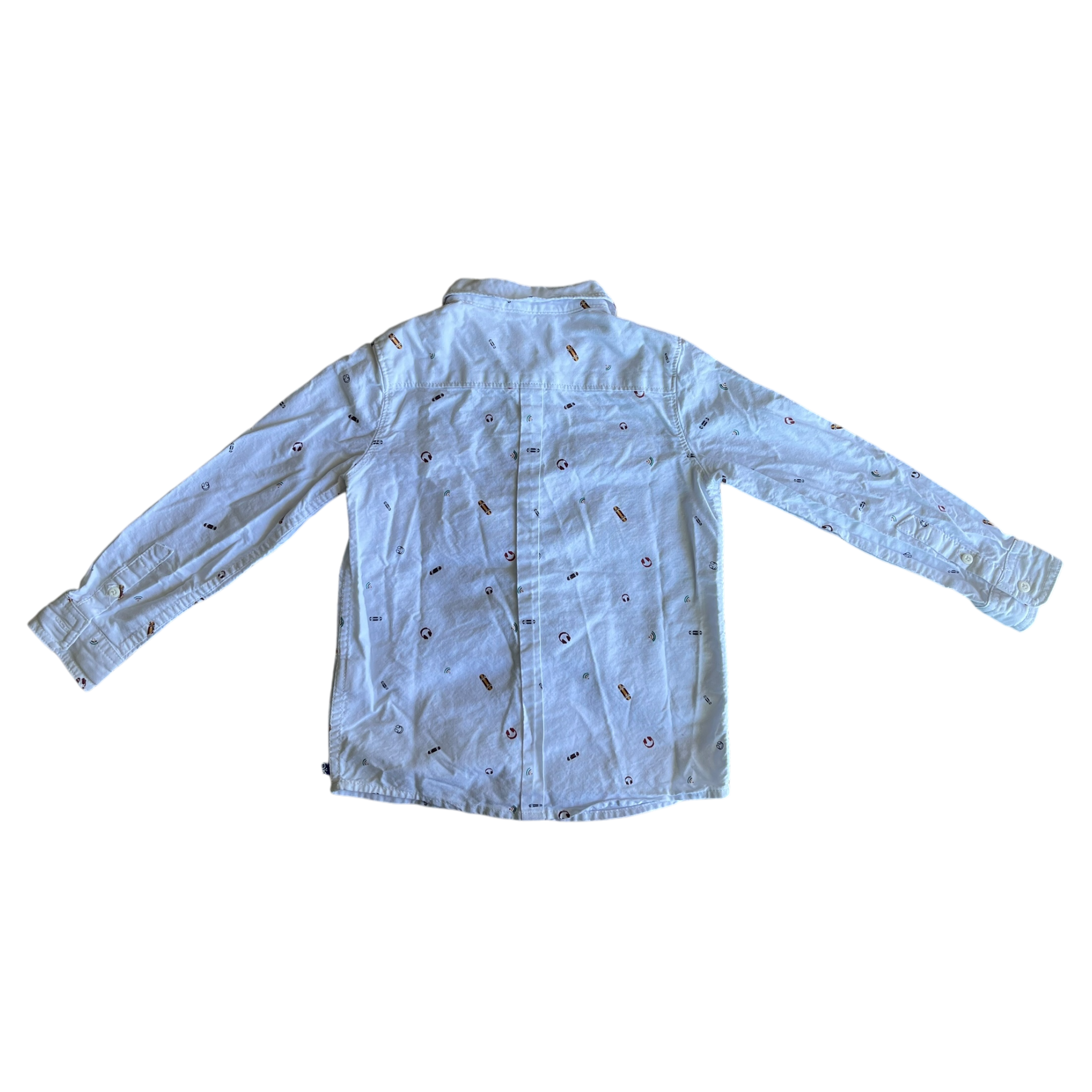 Boys Okaïdi white T-shirt size 5