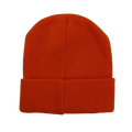 Orange Winter Hat With Letter A