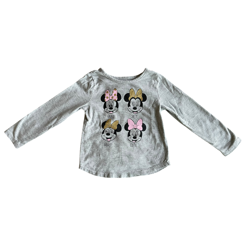 Girls Disney gray T-shirt size 3