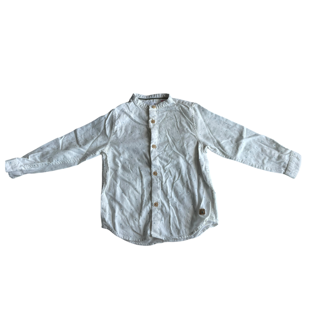 Boys Zara white T-shirt size 3