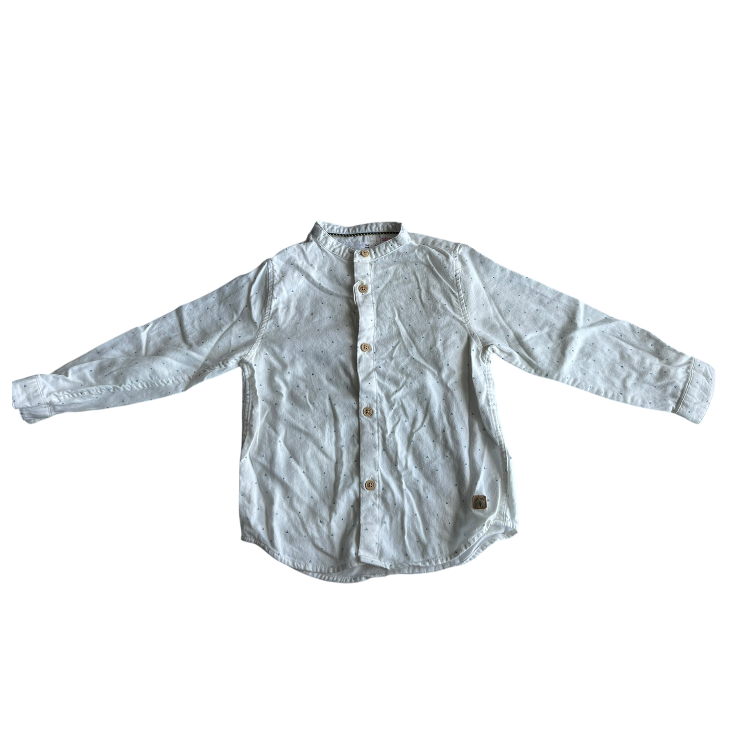 Boys Zara white T-shirt size 3