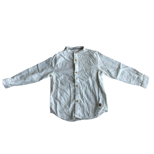 Boys Zara white T-shirt size 3