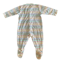 Boys primark white & multicolor Onesie size 6 mth