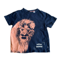 Boys Okaïdi navy and pink T-shirt size 5
