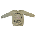 Girls tanin kids creamy Sweatshirt size 7