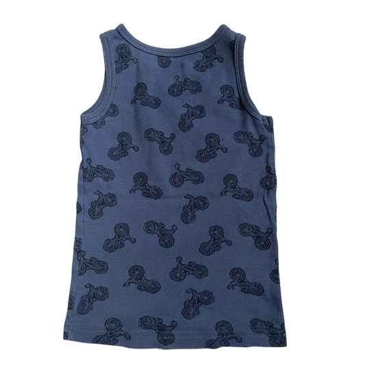 Boys Lupilu navy T-shirt size 2