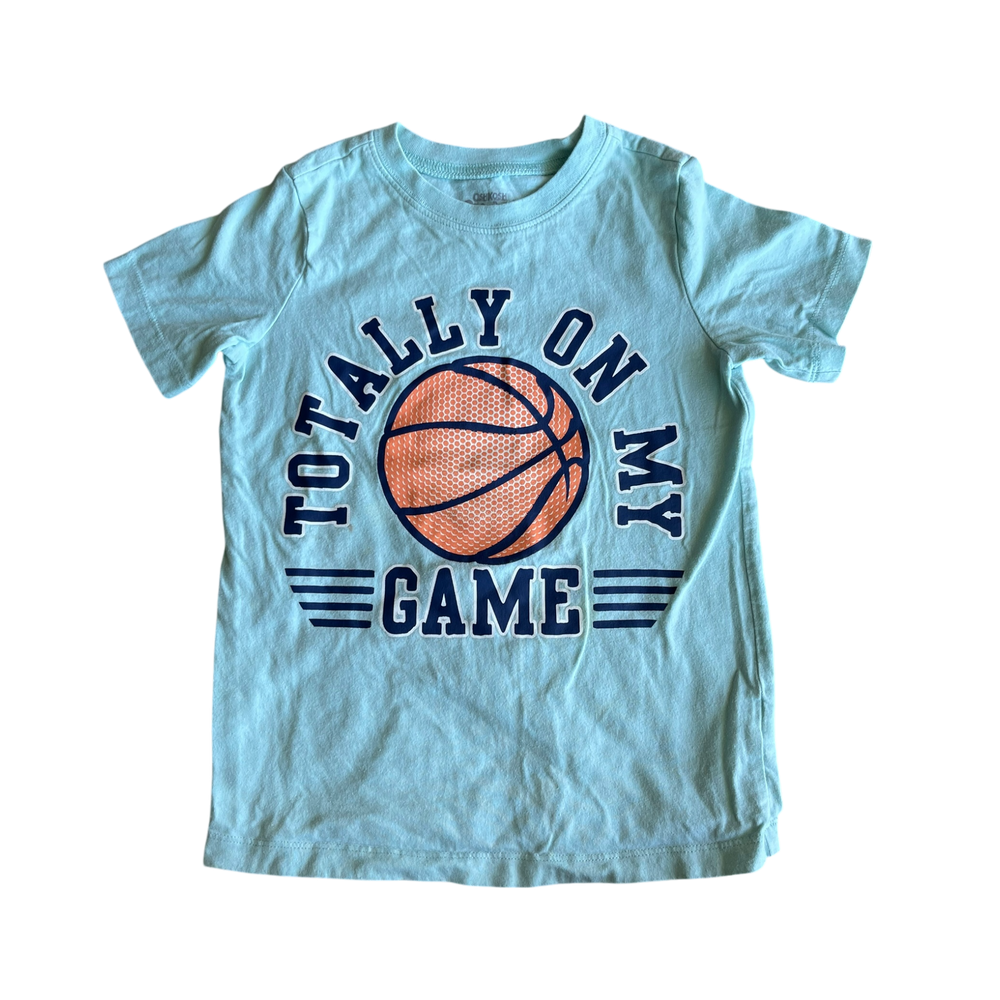 Boys Oshkosh light blue T-shirt size 5