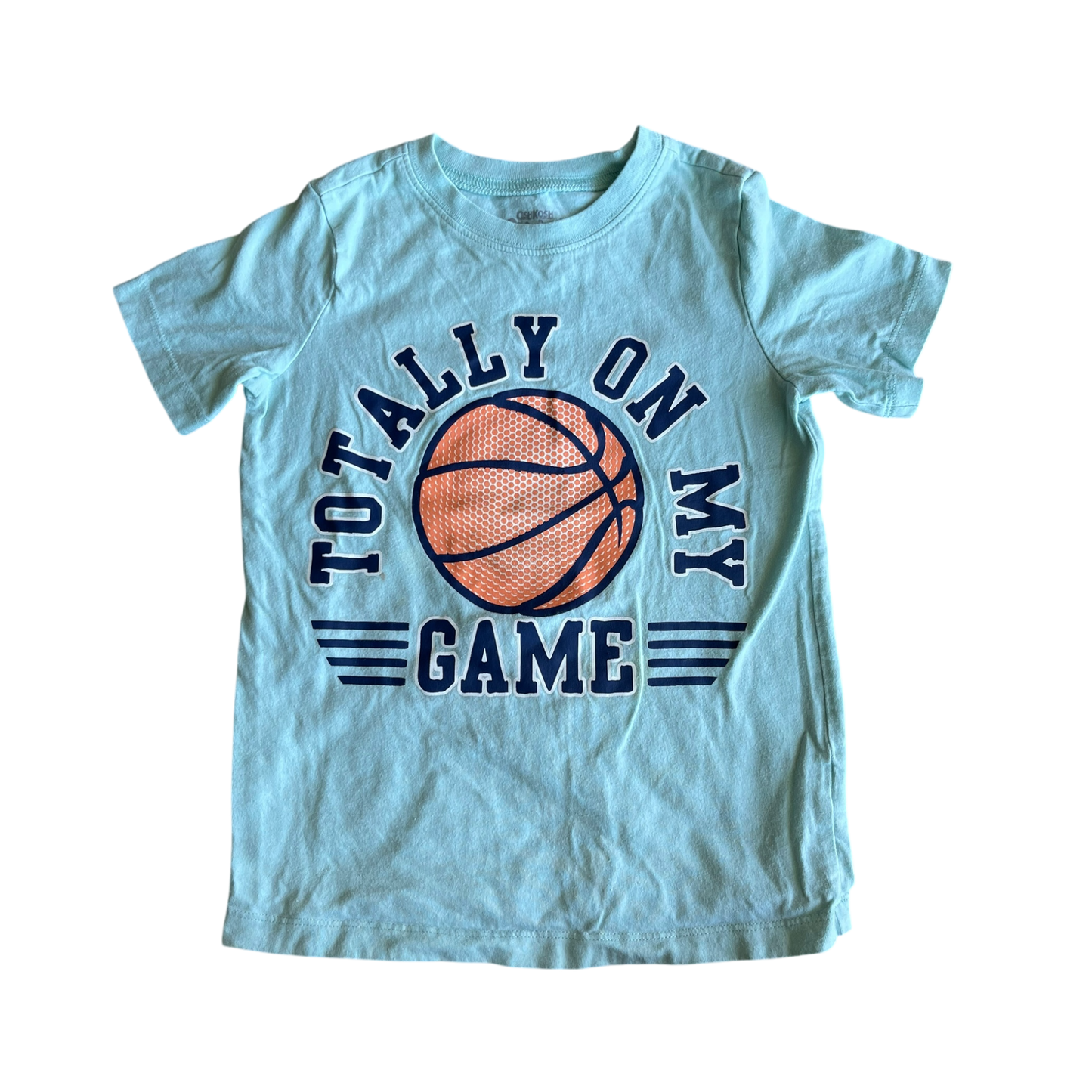 Boys Oshkosh light blue T-shirt size 5