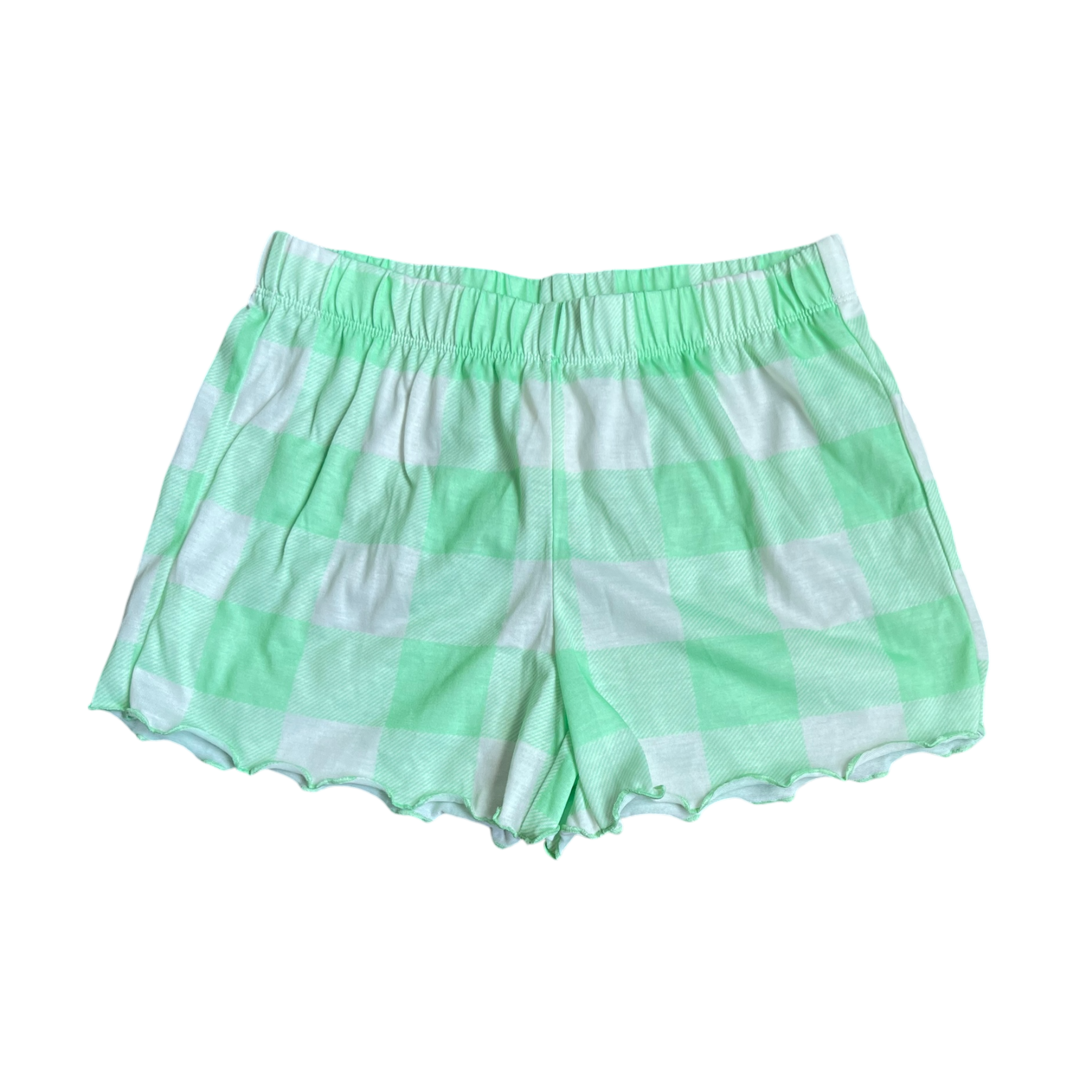 Girls cat & jack light green and white Short size 10