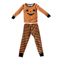 Boys kids trick or treat sleep orange and black Pajama size 3