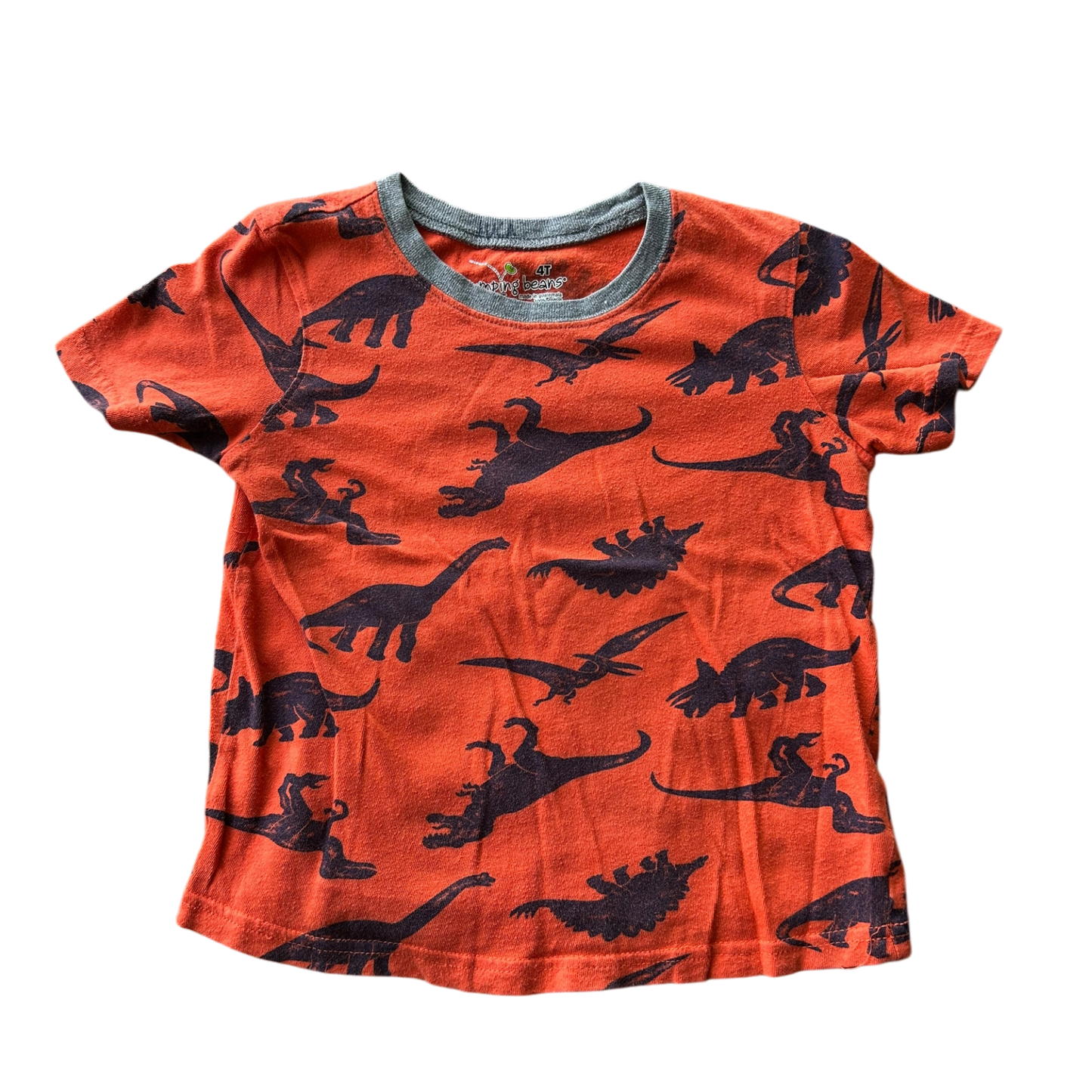 Boys jumping beans orange and black T-shirt size 4