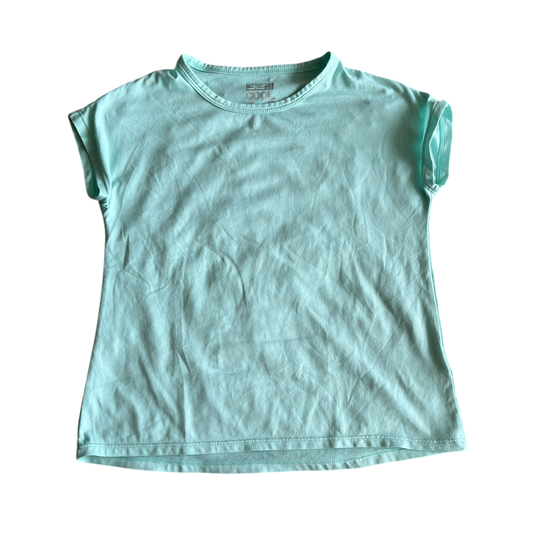 Girls 32 cool teal T-shirt size 7