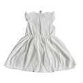 Girls little lass white Dress size 6