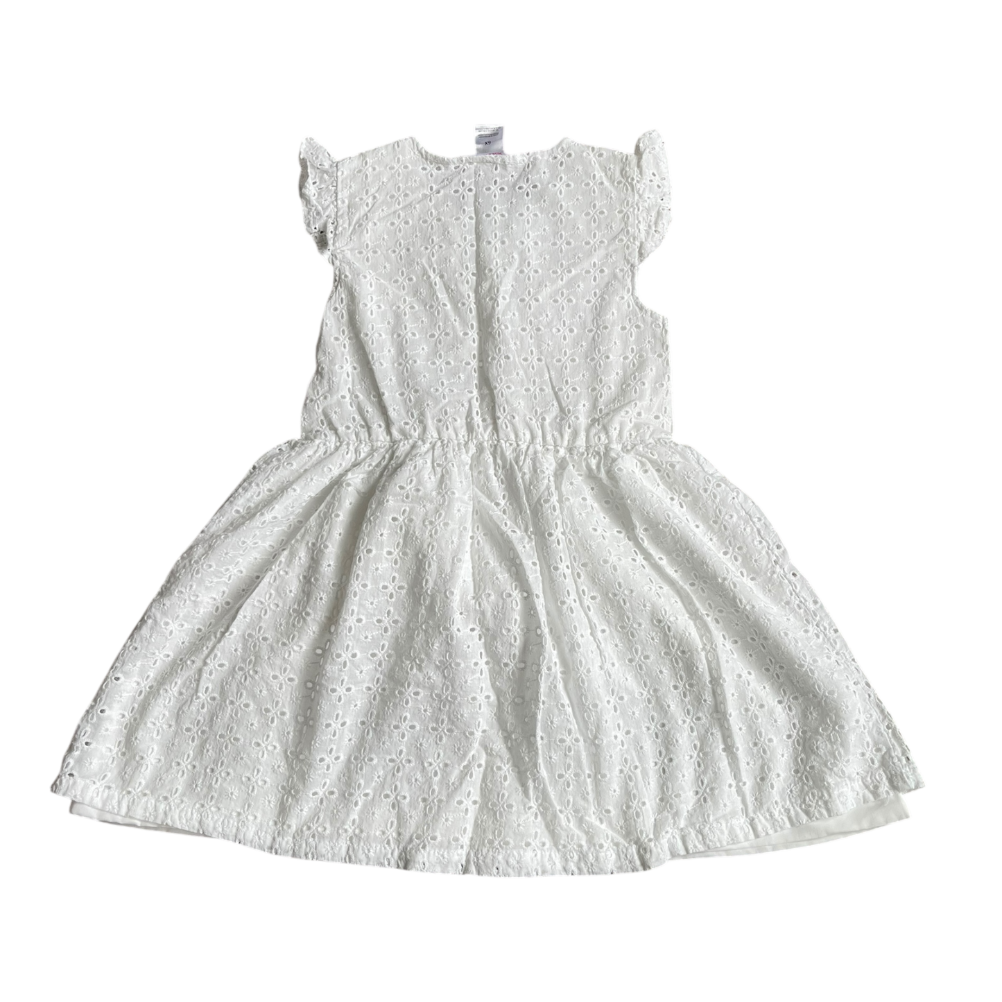 Girls little lass white Dress size 6