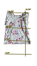 Girls Oshkosh  gray and pink T-shirt size 10