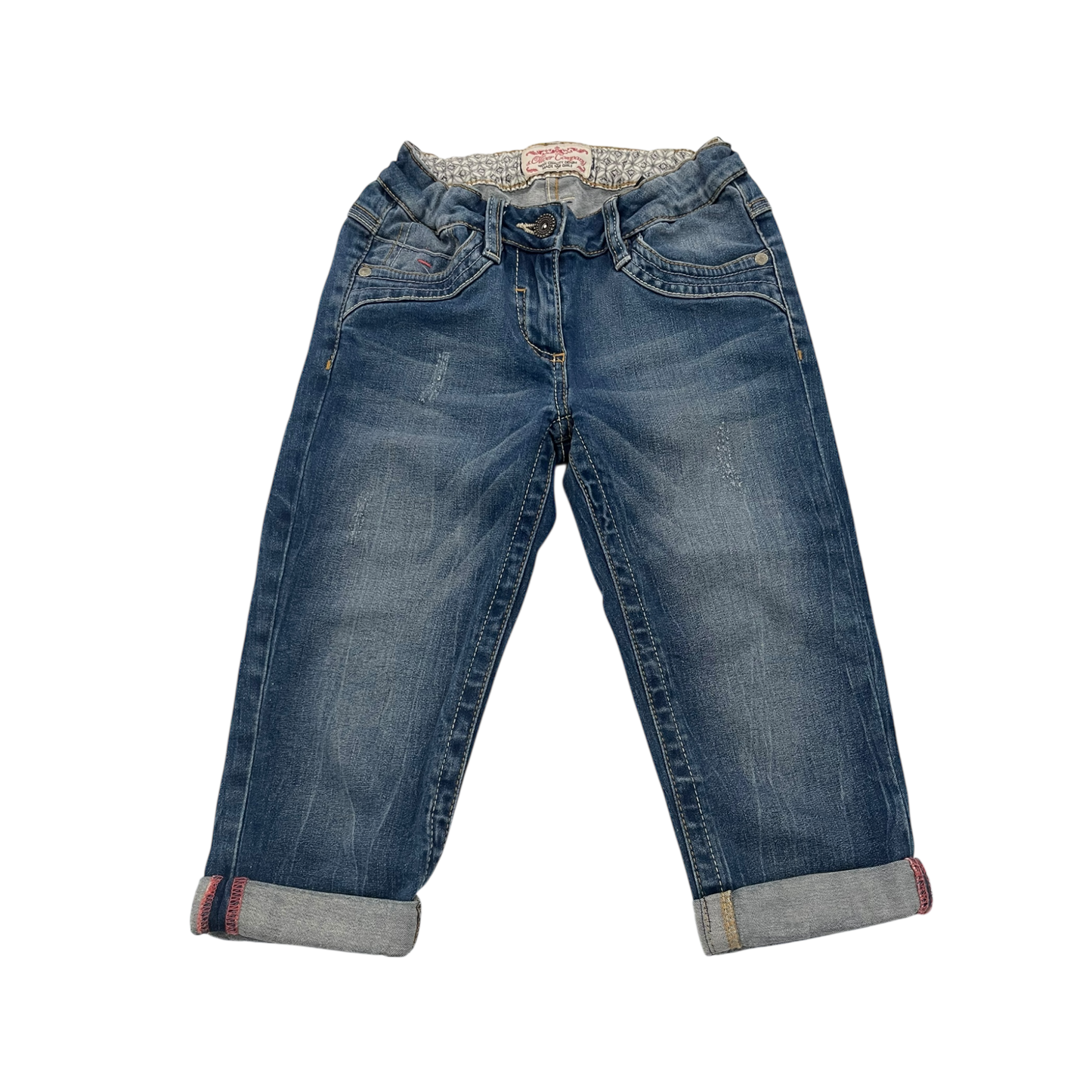 Girl S.Oliver company navy Pants size 7 year