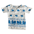 Boys blue and white T-shirt for 2 year old