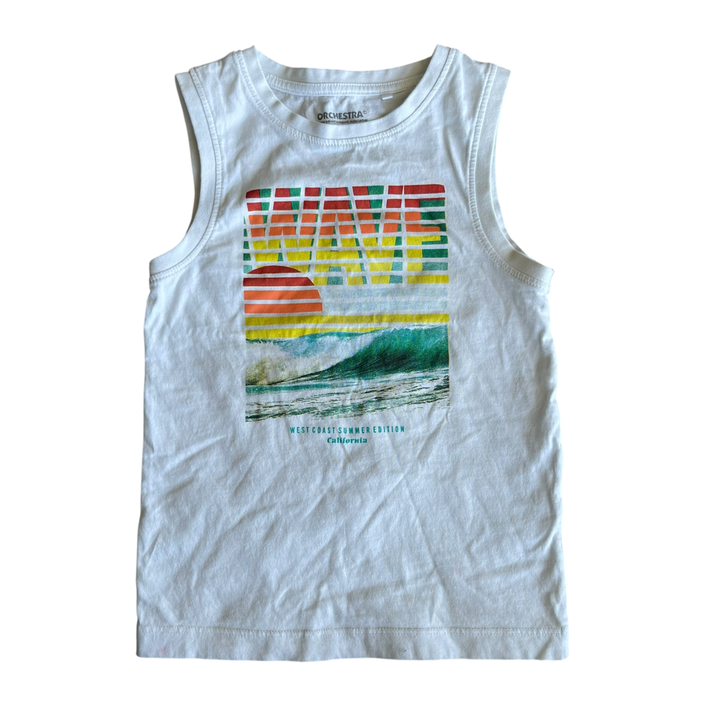 Boys orchestra white T-shirt size 5