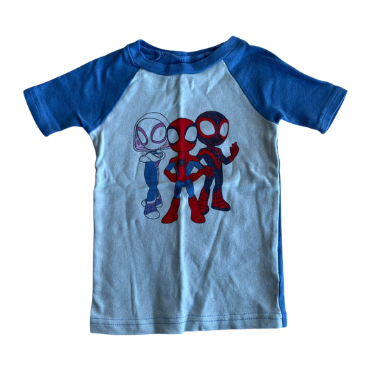 Boys marvel blue Pajama size 3