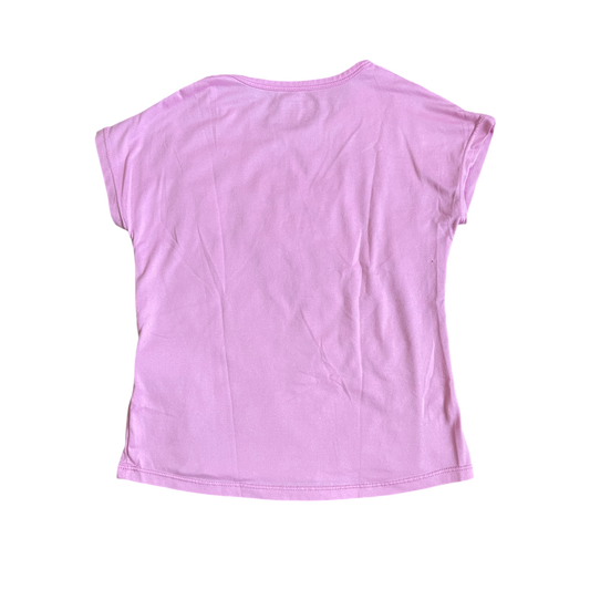 Girls 32 cool purple T-shirt size 5