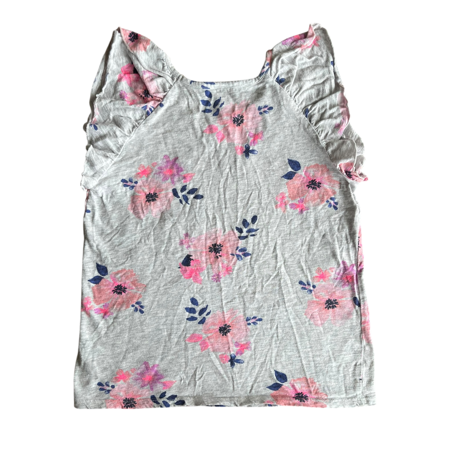 Girls Oshkosh  gray and pink T-shirt size 10