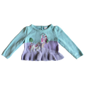 Girls Gymboree blue and purple Sweatshirt size 3