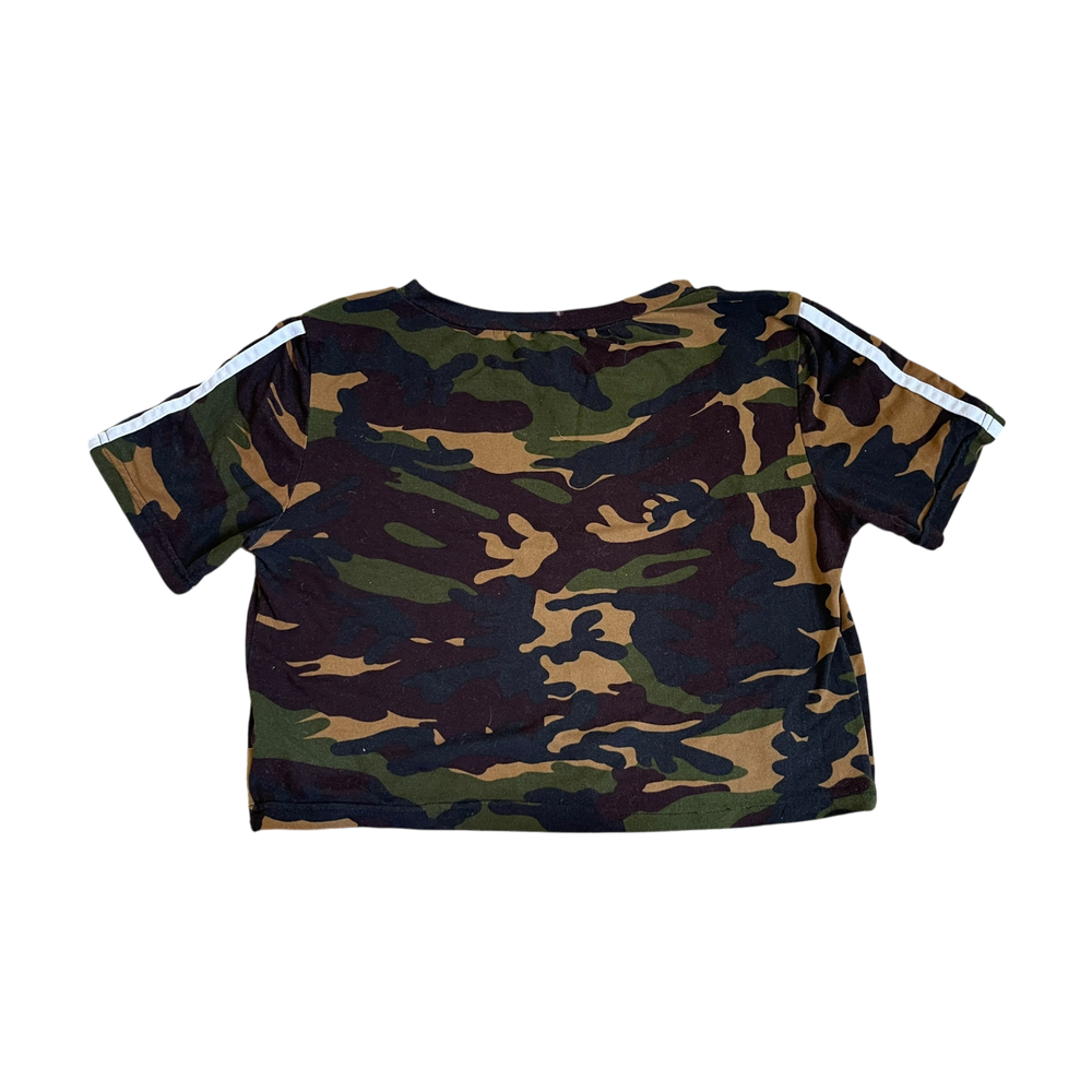 Boys JNK Green brown black T-shirt size 8