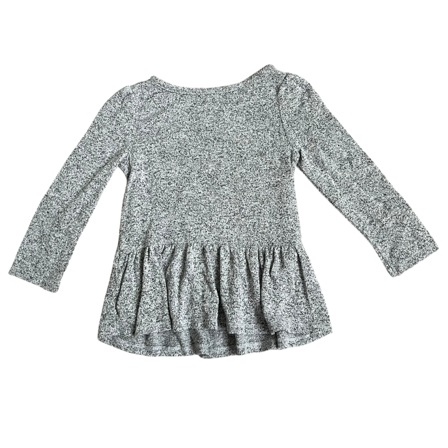 Girls cat & jack gray T-shirt size 2