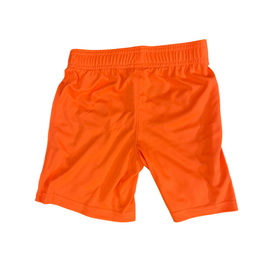 Boys under armour orange Short size 4