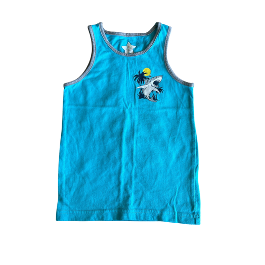 Boys garanimale blue T-shirt size 5