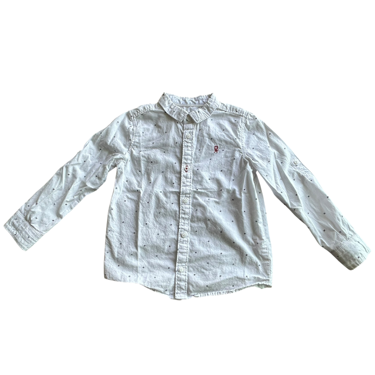 Boys Okaïdi white T-shirt size 4