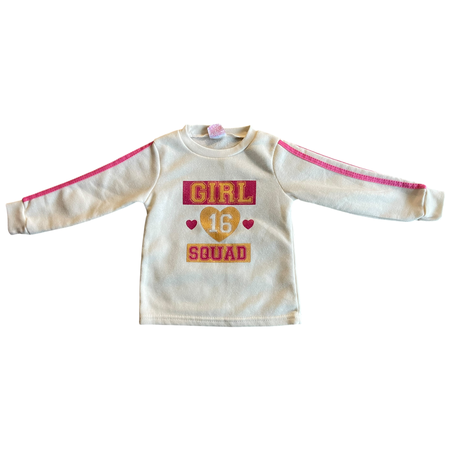 Girls real you pink Pajama set size 4