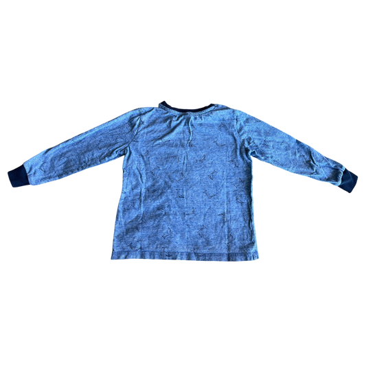 Boys Okaïdi blue T-shirt size 5