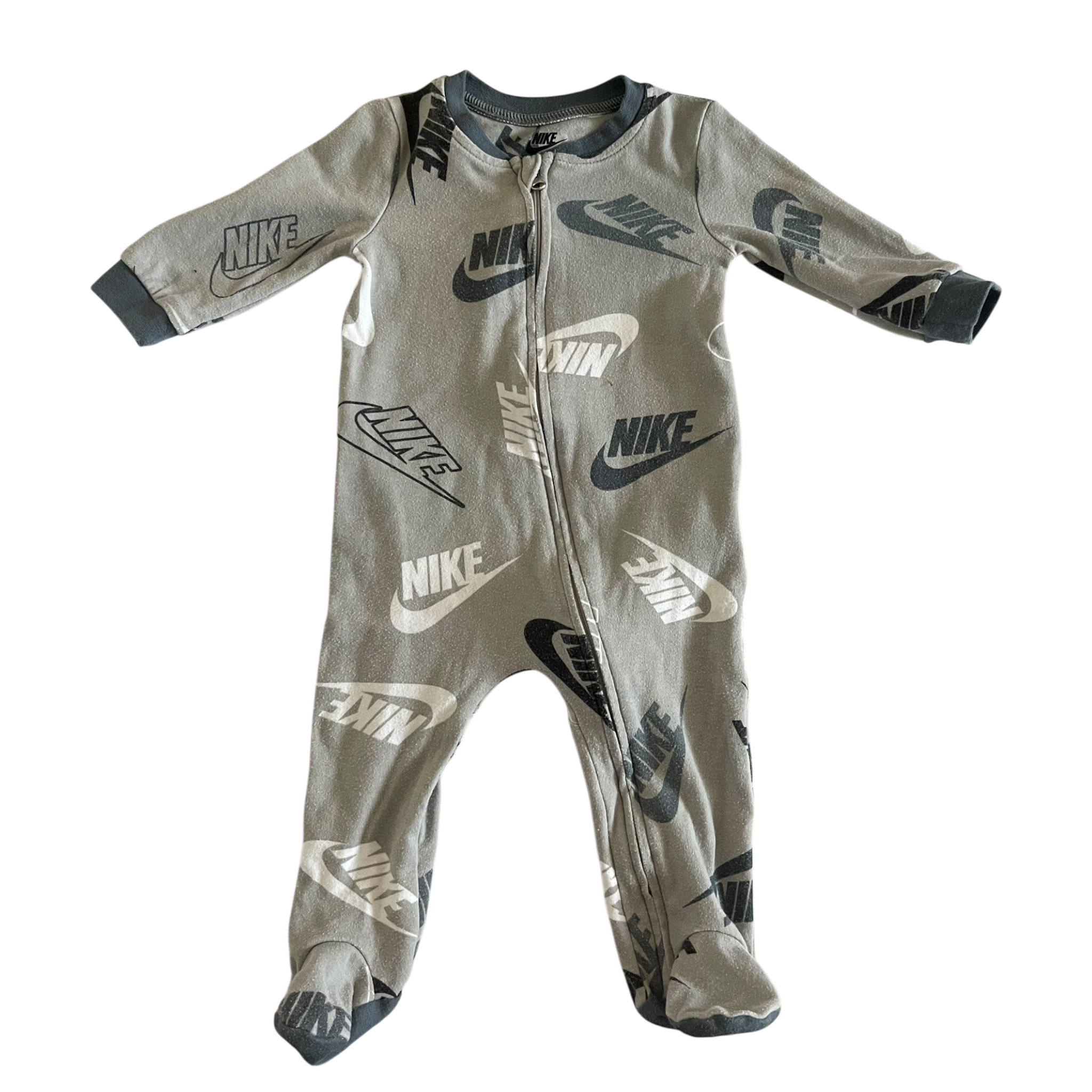 Boys nike gray Baby bodysuit size 9 mth