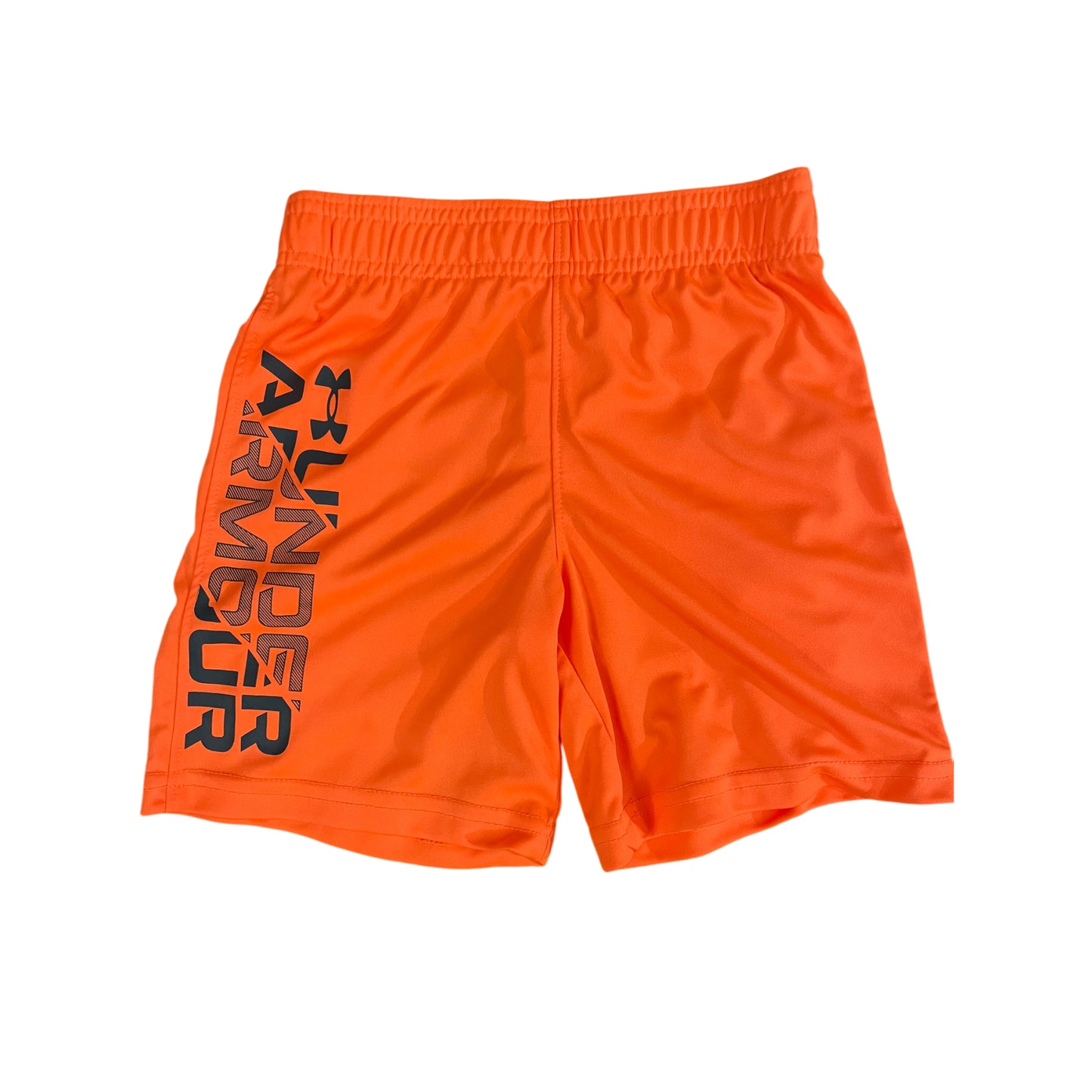 Boys under armour orange Short size 4