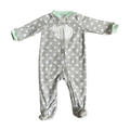 Unisex carter’s gray and white onesie size 6 months