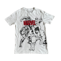 Marvel White T-shirt for 12 year old boys