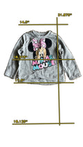 Girls Disney gray T-shirt size 4