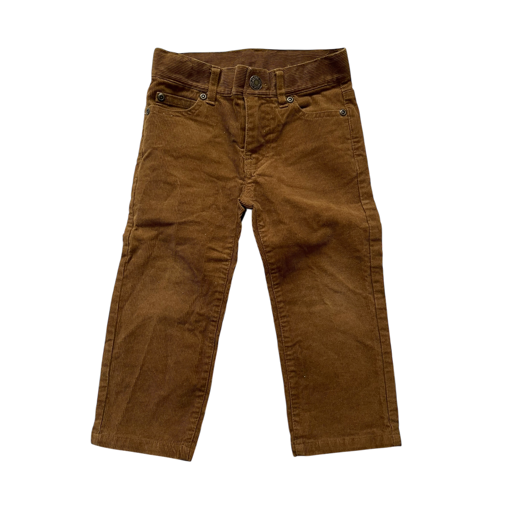 Boys janie and jack brown Pants size 2