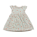 Girls gap orange pink white Dress size 4