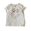 Girls cat & jack pink T-shirt size 4